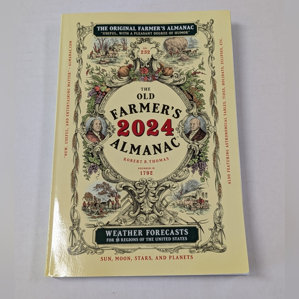 The 2024 Old Farmer's Almanac (Old Farmer's Almanac 232) by Old Farmer's Almanac